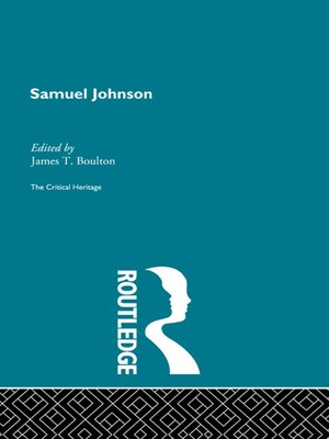 cover image of Samuel Johnson